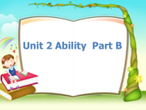 闽教版英语三年级下册《Unit 2 Ability》PPT课件(共29页)