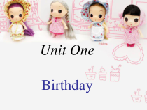 闽教版英语三年级下册《Unit 1 Birthday》PPT课件(共22页)