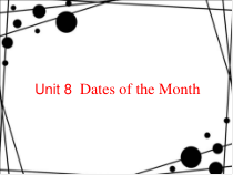 闽教版英语五年级下册《Unit 8 Days of the month Part B 》PPT课件2(共23页)
