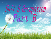 闽教版英语六年级下册《Unit 5 Occupation Part B》教案+课件+音频素材