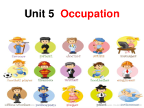 闽教版英语六年级下册《Unit 5 Occupation》PPT课件(共23页)