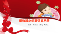 闽教版英语六年级下册《Unit 4 Mother’s Day Part A》PPT课件9