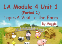 牛津上海版英语一年级上册《Unit 1 On the farm》PPT课件