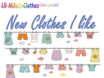 牛津上海版英语一年级下册《Unit 3 Clothes》PPT课件2