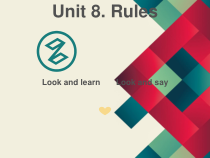牛津上海课标版二年级下册英语《Unit 2 Rules》优质PPT课件2