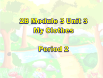 牛津上海课标版二年级下册英语《Unit 3 My clothes》PPT课件