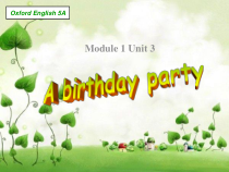 牛津上海版英语五年级上册《Unit 1 My birthday》PPT课件2