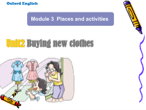 牛津上海版英语五年级上册《Unit 2 Buying new clothes》PPT课件