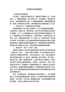 无违规办学自查报告