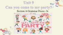 Unit9SectionAGrammarFocus-3c课件2022-2023学年人教版英语八年级上册
