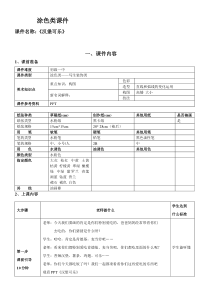 二年级上册美术课外班素材-涂色类汉堡可乐全国通用
