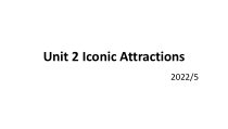 2021-2022学年高二英语人教版2019选择性必修第四册词汇表Unit2IconicAttractionsUsinglanguage单词记忆课件28张ppt