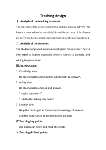 清华大学版英语一年级上册《Lesson 23》优质课教案3