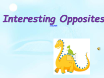 清华大学版英语三年级下册《Lesson 14 Interesting Opposites》PPT课件