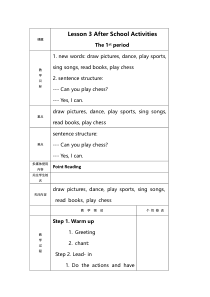 新起点人教版一年级英语上册-unit 3 lesson 1