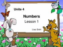 新起点人教版一年级英语上册-Unite 4 Numbers Lesson 1