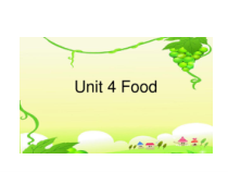 人教版新起点英语一年级下册《Unit 4 Food》（Lesson 1）PPT课件（共8页）