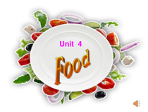 人教版新起点英语一年级下册《Unit 4 Food lesson 1》集体备课PPT课件3(1)