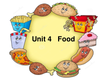 人教版新起点英语一年级下册《Unit 4 Food lesson 2》PPT课件4