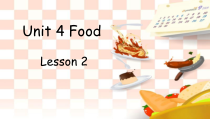 人教版新起点英语一年级下册《Unit 4 Food lesson 2》精品PPT课件3