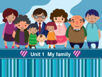 人教版新起点英语二年级上册《Unit 1 My Family lesson 1》教学PPT课件3