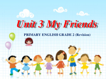 人教版新起点英语二年级上册《Unit 3 My Friends Review ＆ Rewards》PPT课件1(1)