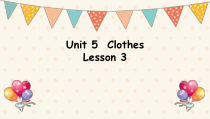 人教版新起点英语三年级上册《Unit 5 Clothes lesson 3》PPT课件3