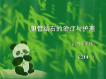 胆管结石的护理-ppt课件