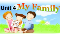 人教版新起点英语三年级下册《Unit 4 My Family Lesson 1》PPT课件1