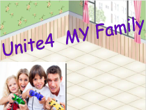 人教版新起点英语三年级下册《Unit 4 My Family Lesson 1》集体备课PPT课件4
