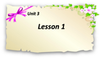 人教版新起点英语四年级上册《Unit 3 Transportation Lesson 1》教学PPT课件1
