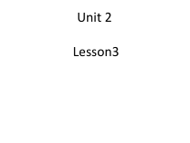 人教版新起点英语四年级下册《Unit 2 Cities Lesson 3》集体备课PPT课件1