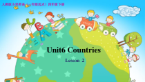 人教版新起点英语四年级下册《Unit 6 Countries Lesson 2》教学PPT课件1(1)