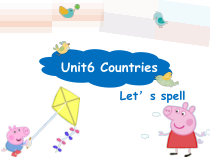人教版新起点英语四年级下册《Unit 6 countries Let’s Spell》集体备课PPT课件1(1)