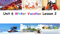 人教版新起点英语六年级上册《Unit 6 Winter Vacation lesson 2》PPT课件3