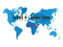 人教版新起点英语六年级下册《Unit 4 Free Time Lesson 1》PPT课件3