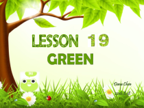 清华版英语一年级上册《Unit 3 Colors Lesson 19》PPT课件(2)