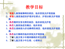 儿童及少年期精神障碍患者的护理课件