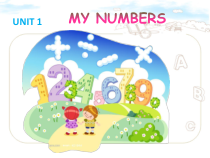 清华版英语一年级下册《Unit 1 My numbers lesson 4》PPT课件