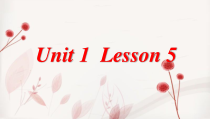 清华版英语三年级上册《unit 1 the long vowel sounds lesson 5》PPT课件(共16页)