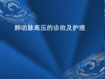 肺动脉高压护理及治疗ppt课件