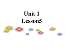 清华版英语四年级下册《Unit 1 Home sweet home Lesson 5》PPT课件1 (共24页)