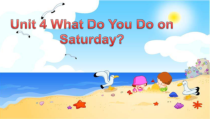 陕旅版英语四年级下册《Unit 4 What do you do on Saturday Part A》集体备课PPT课件06