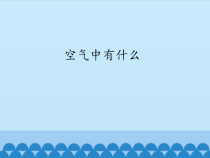 四年级上册科学课件1.3空气中有什么苏教版共13张PPT