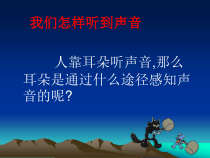 四年级上册科学课件-3.3我们是怎样听到声音的苏教版共17张PPT