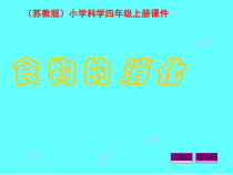 四年级上册科学课件-4.3食物的消化苏教版共21张PPT