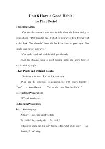 陕旅版英语五年级下册《Unit 5 What’s the Weather like Today Part B》精品教案02