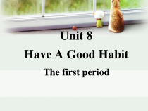 陕旅版英语五年级下册《Unit 8 Have a Good Habit Part A》精品PPT课件02