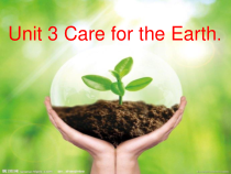陕旅版英语六年级上册《Unit 3 Care for the Earth Part B》公开课PPT课件01
