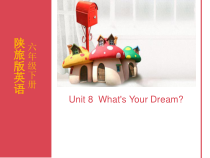 陕旅版英语六年级下册《Unit 8  What's your dream Part B》教学PPT课件04